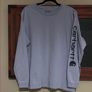 Carhartt Men's Lavender Long Sleeve Tee